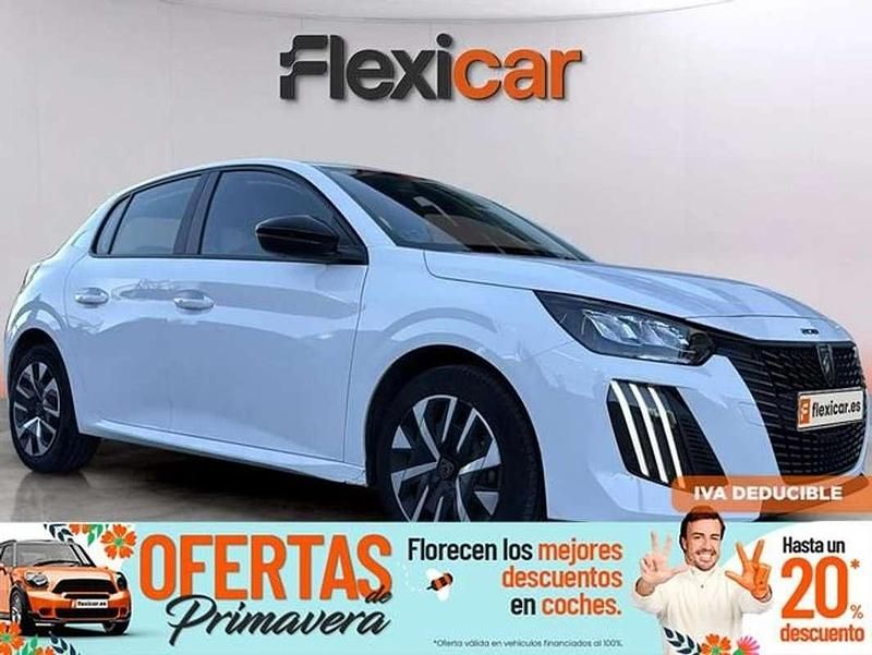 Usado Peugeot 208 Active 102 CV (75 kW) 2024 Blanco Utilitario
