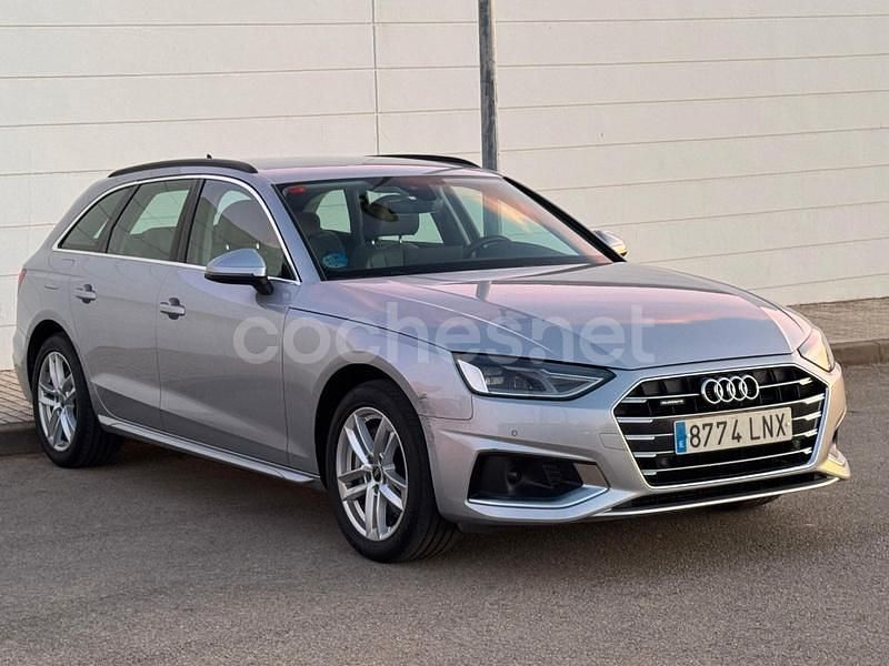 Gris / plata Usado 2021 Audi A4 Advanced Plus Familiar | 22.900 € (Precio justo) - Imagen 1/4