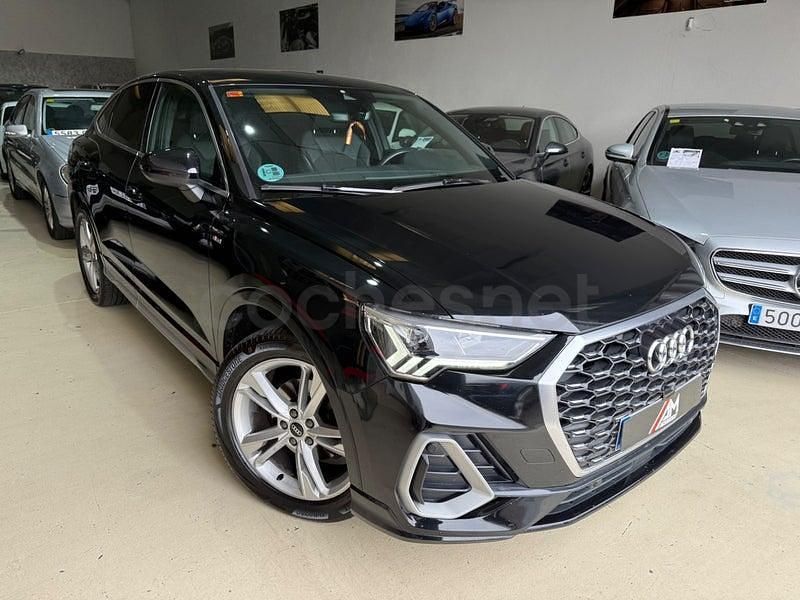 Usado Audi Q3 Sportback S-Line 150 CV (110 kW) 2021 Negro SUV