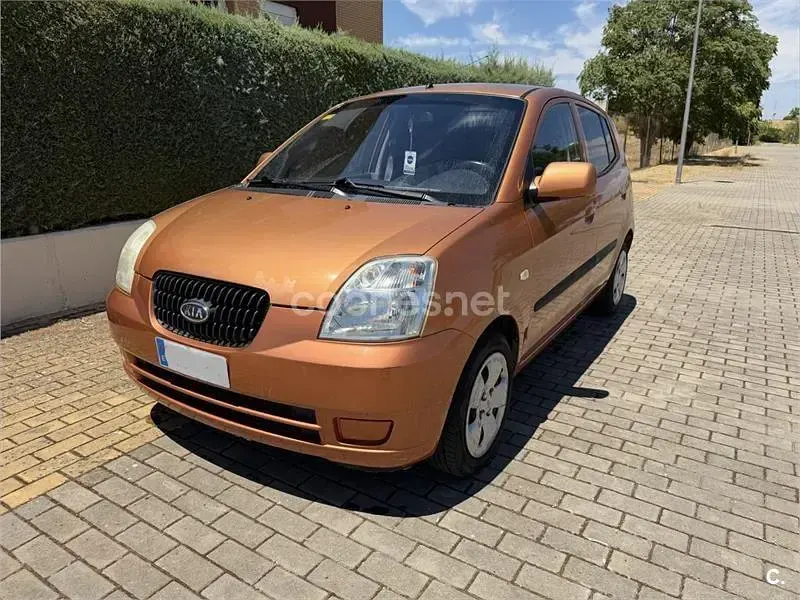 Usado Kia Picanto LX 65 CV (47 kW) 2006 Naranja Utilitario