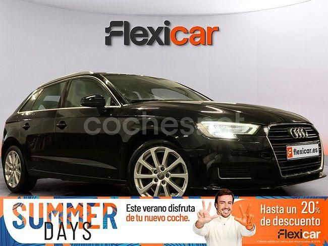 Negro Usado 2016 Audi A3 Sportback Attraction Utilitario | 15.490 € (Precio justo) - Imagen 1/4