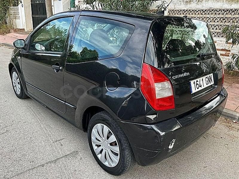 Usado Citroën C2 61 CV (44 kW) 2009 Negro Utilitario