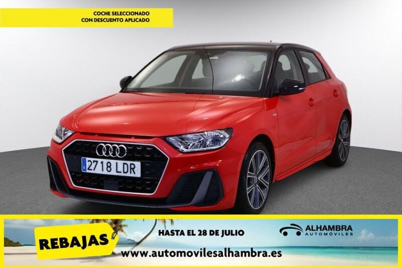 Rojo Usado 2020 Audi A1 Sportback S-Line Utilitario | 16.840 € (Precio justo) - Imagen 1/4
