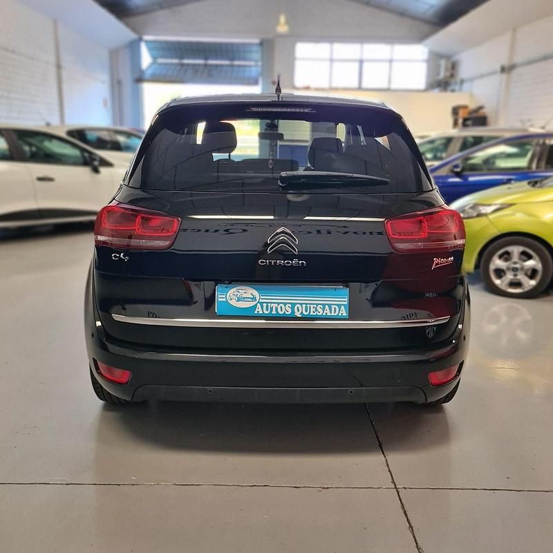 Usado Citroën C4 Picasso Feel 120 CV (88 kW) 2017 Negro Monovolumen