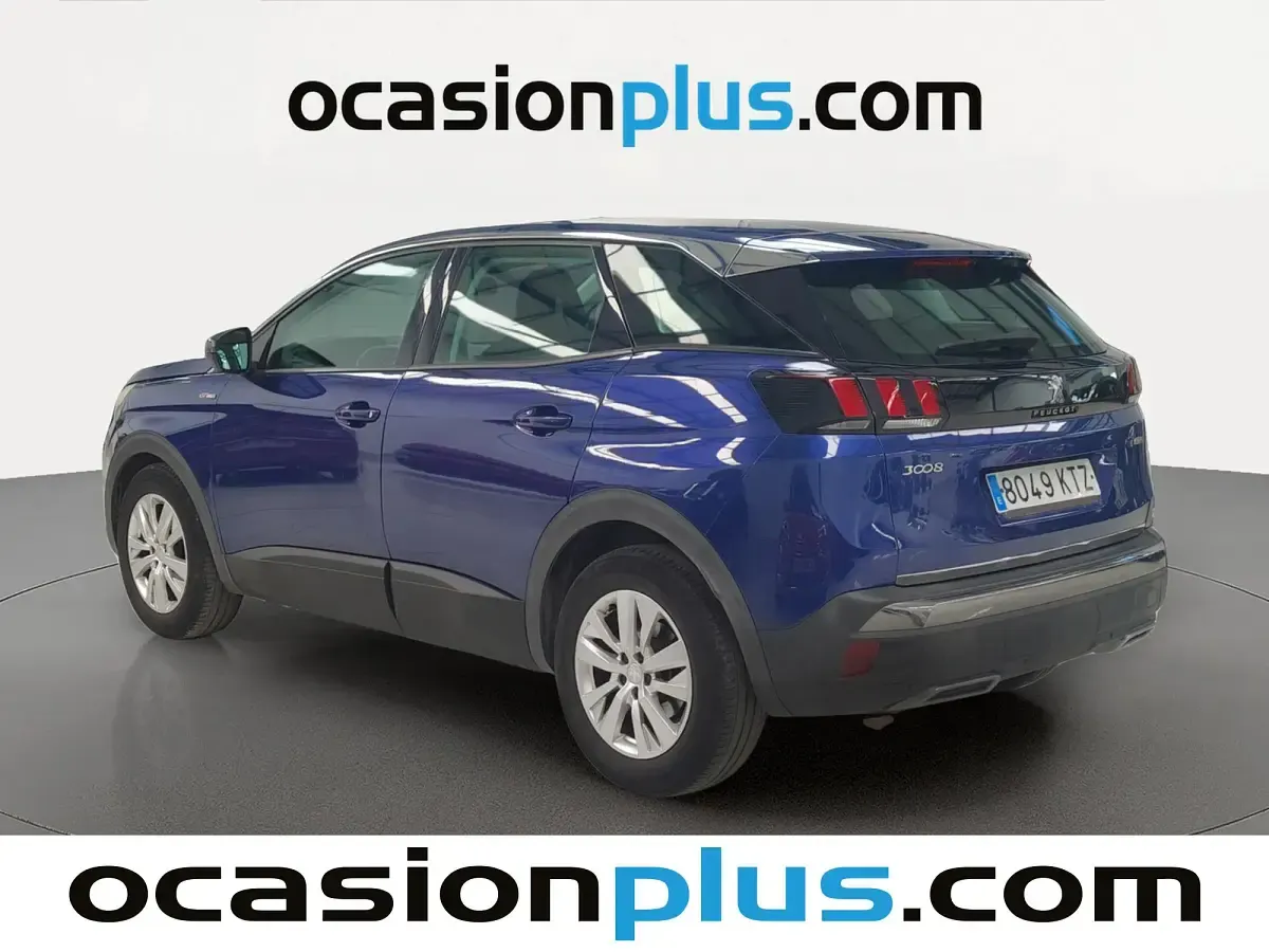 Usado Peugeot 3008 Active 131 CV (96 kW) 2019 Azul SUV