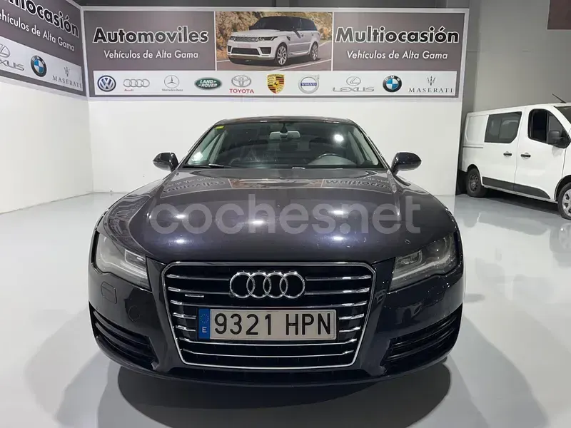 Usado Audi A7 Sportback 245 CV (180 kW) 2013 Negro Utilitario