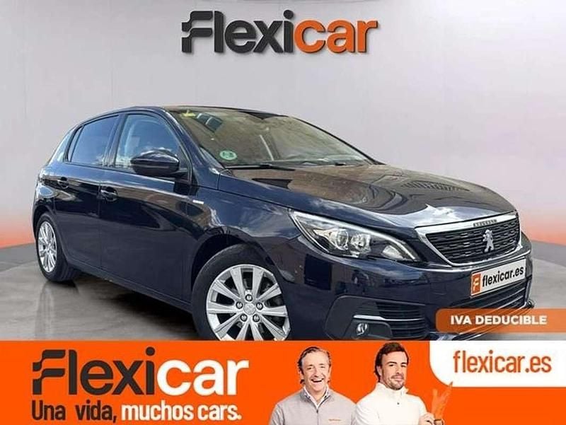 Azul Usado 2020 Peugeot 308 Access Utilitario | 9970 € (Buen precio) - Imagen 1/4