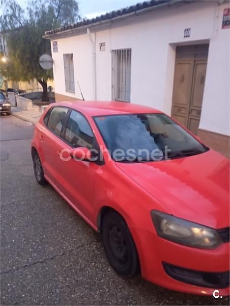 Usado VW Polo Advance 85 CV (62 kW) 2010 Rojo Utilitario