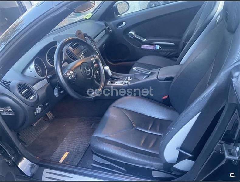 Usado Mercedes SLK350 272 CV (200 kW) 2006 Negro Descapotable