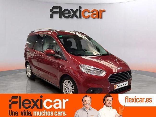Rojo Usado 2019 Ford Tourneo Courier Trend Monovolumen | 10.990 € (Caro) - Imagen 1/4