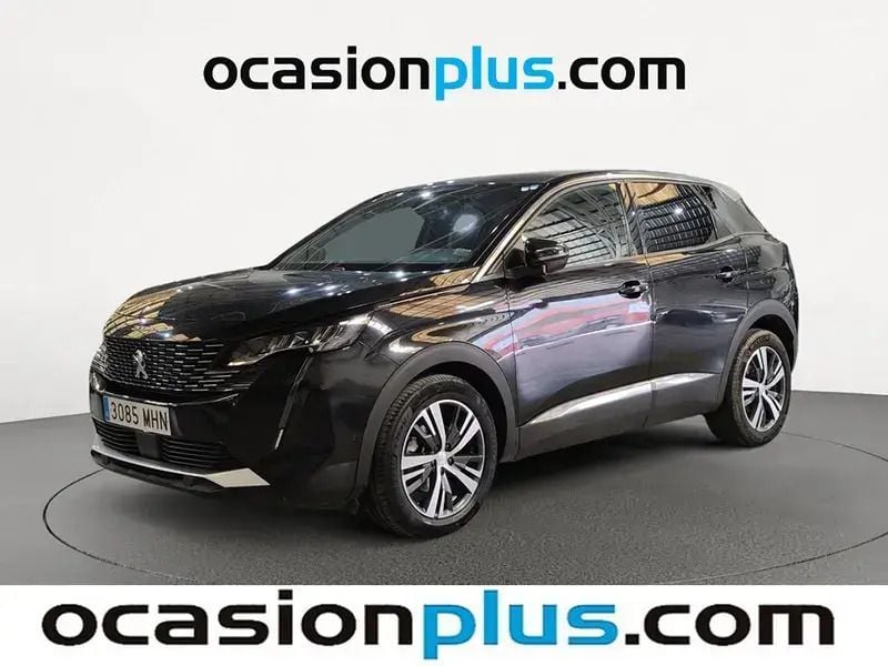 Negro Usado 2023 Peugeot 3008 Allure SUV | 19.264 € (Buen precio) - Imagen 1/4