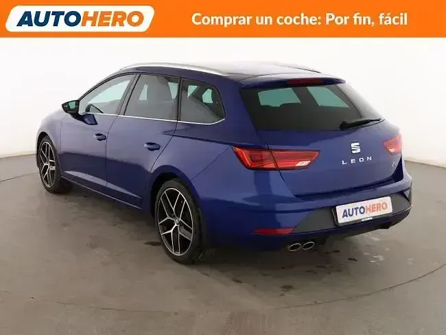 Usado Seat Leon FR 150 CV (110 kW) 2020 Azul