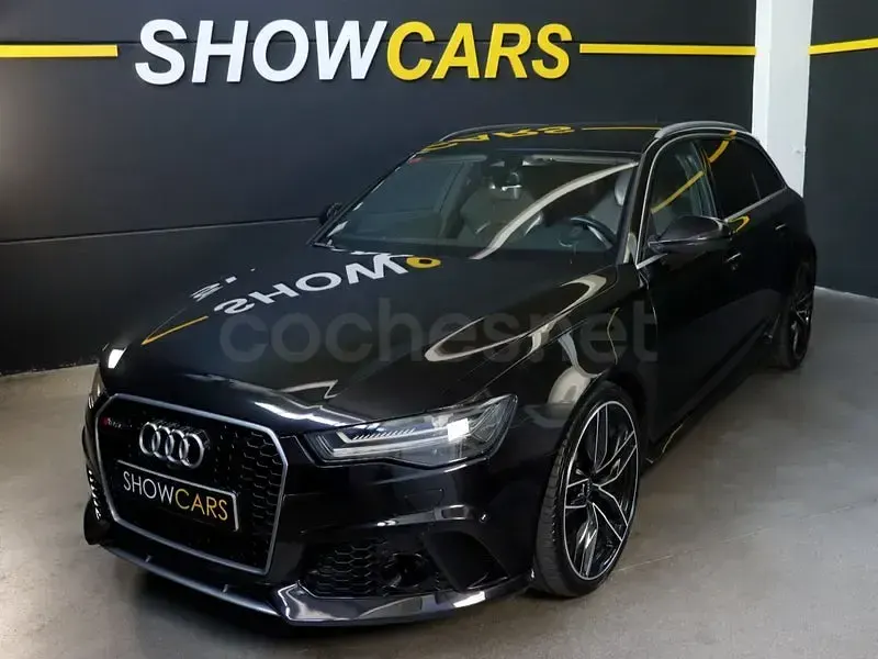 Usado Audi RS6 Sport 605 CV (444 kW) 2016 Negro Familiar