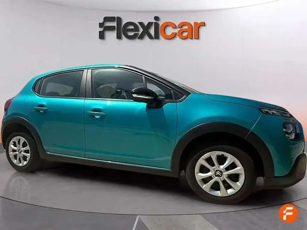 Usado Citroën C3 Feel 82 CV (60 kW) 2020 Azul Utilitario