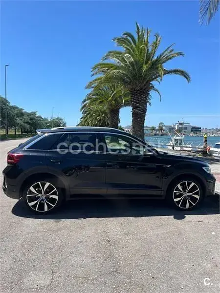 Usado VW T-Roc R-line 150 CV (110 kW) 2022 Negro SUV