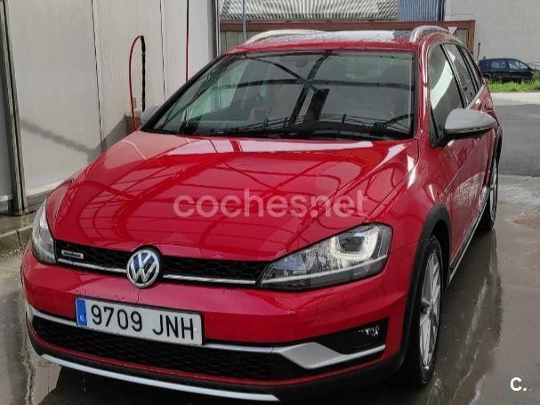 Rojo Usado 2016 VW Golf Alltrack Familiar | 21.000 € - Imagen 1/4
