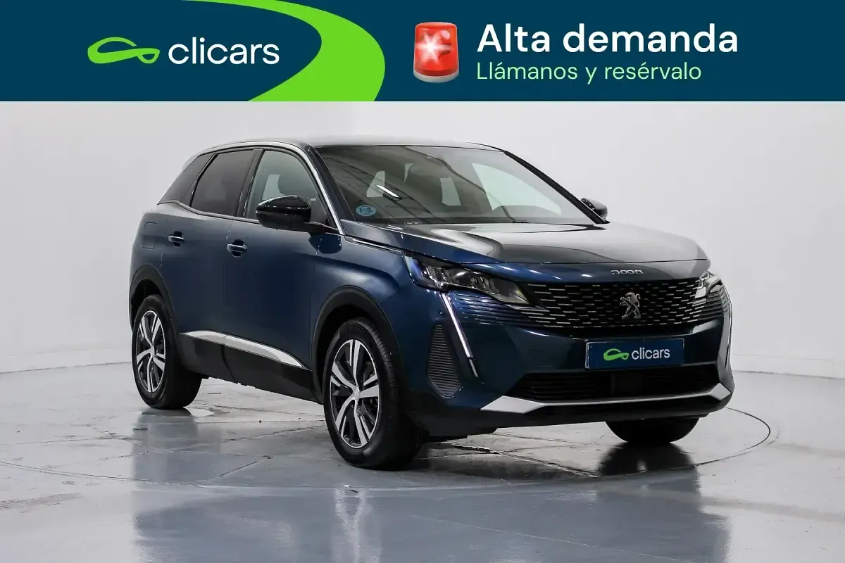 Usado Peugeot 3008 Allure 130 CV (95 kW) 2024 Azul SUV