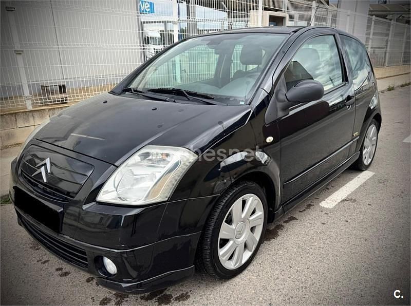 Usado Citroën C2 VTR Sport 70 CV (51 kW) 2007 Negro Utilitario