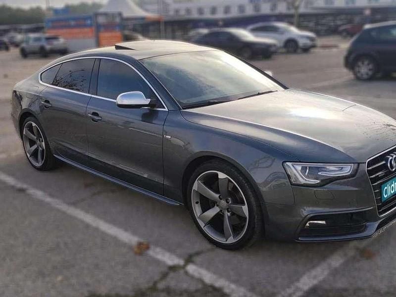 Usado Audi A5 Sportback Premium 241 CV (177 kW) 2012 Gris Utilitario