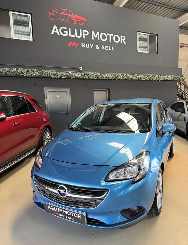 Usado Opel Corsa Color Edition 100 CV (73 kW) 2016 Azul Utilitario