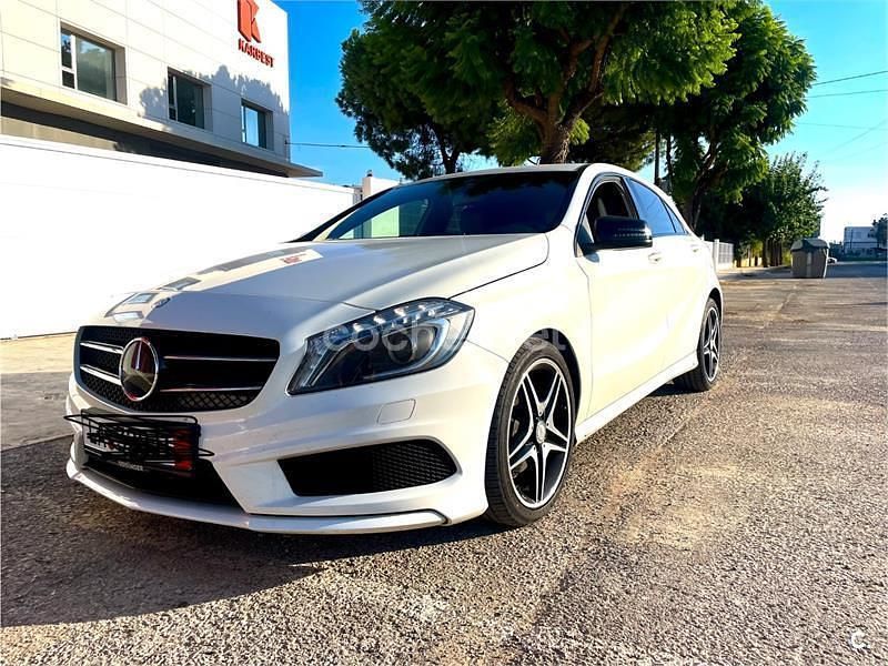 Blanco Usado 2015 Mercedes A180 AMG line Berlina | 14.790 € (Precio justo) - Imagen 1/4