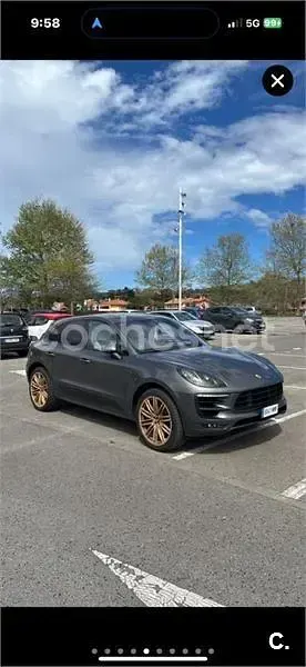Usado Porsche Macan 258 CV (189 kW) 2015 Gris / plata SUV