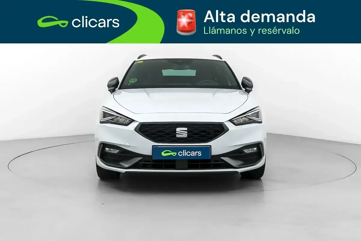 Usado Seat Leon FR 150 HP (110 kW) 2020 Branco Carrinha