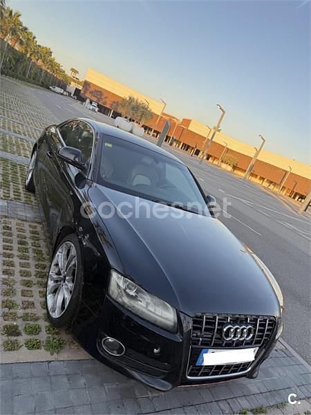 Usado Audi A5 240 CV (176 kW) 2007 Negro Coupe
