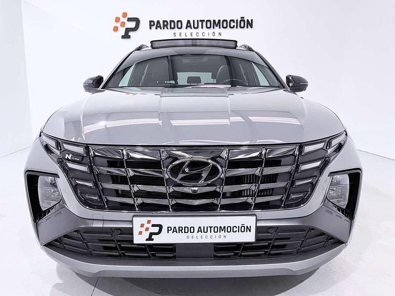 Usado Hyundai Tucson N Line 136 CV (100 kW) 2022 Gris SUV