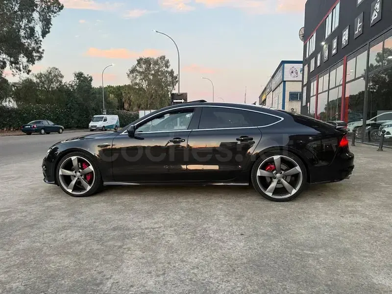 Usado Audi A7 Sportback 313 CV (230 kW) 2014 Negro Utilitario