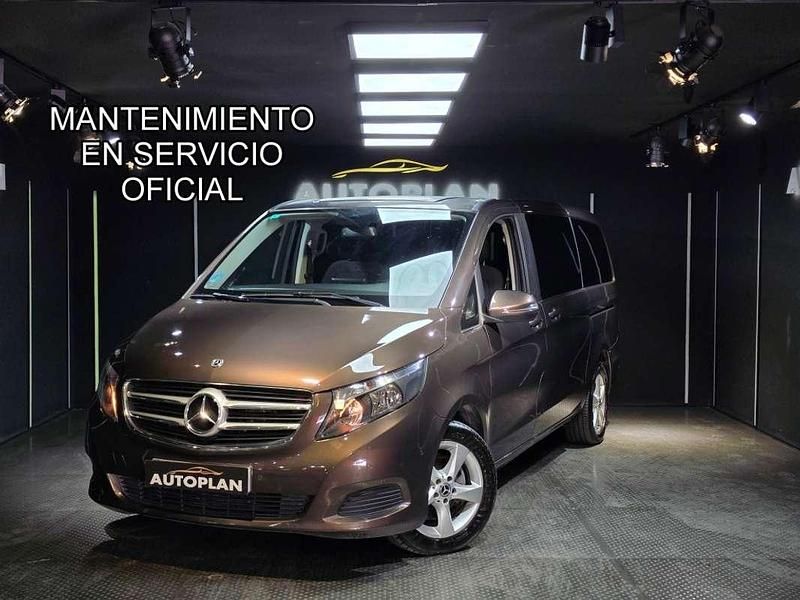Marrón Usado 2019 Mercedes V220 Avantgarde Monovolumen | 36.990 € (Super precio) - Imagen 1/4