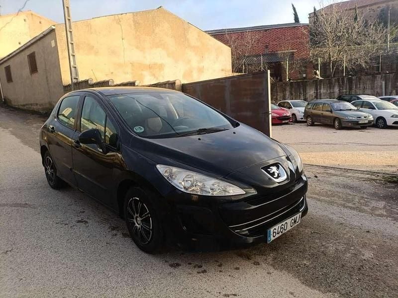 Usado Peugeot 308 109 CV (80 kW) 2009 Negro Utilitario