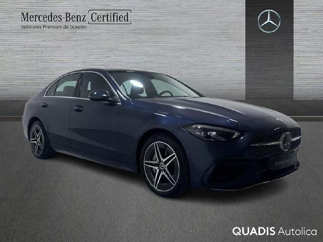 Usado Mercedes C300e AMG line 313 CV (230 kW) 2024 Azul sodalita