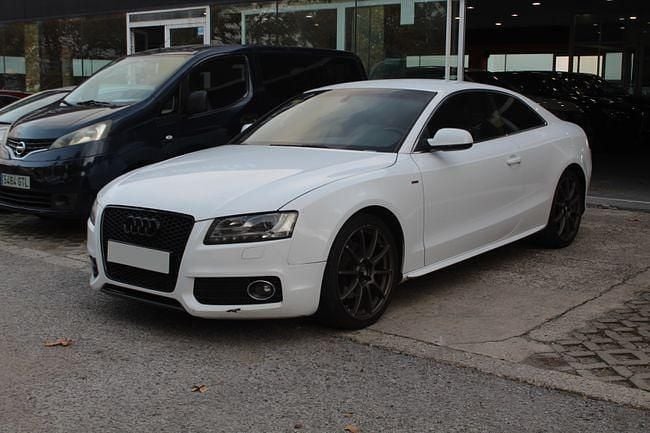 Usado Audi Coupé S-Line 180 CV (132 kW) 2009 Blanco Coupe