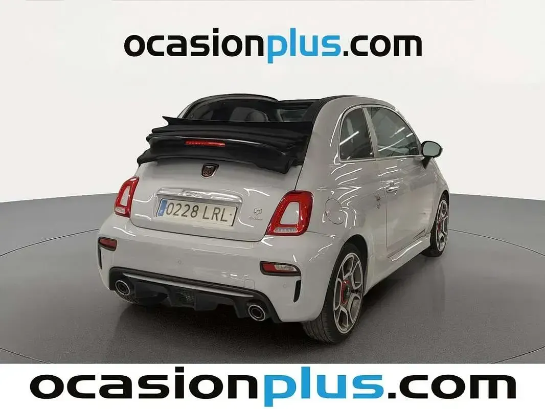 Usado Abarth 595C Turismo 165 CV (121 kW) 2021 Gris Descapotable