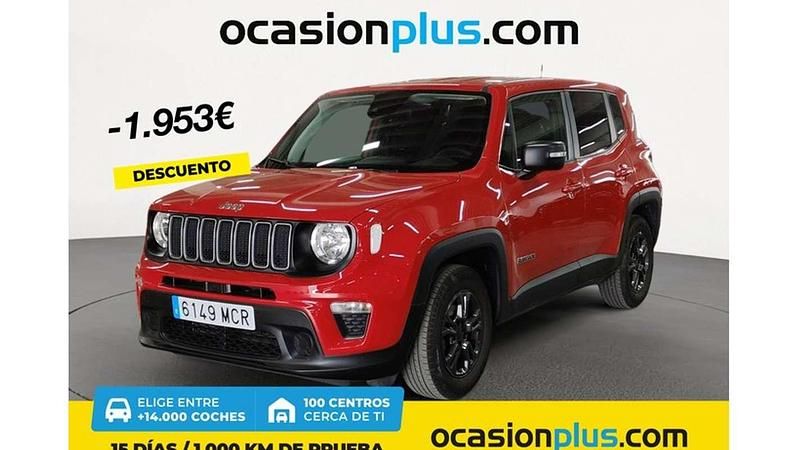 Rojo Usado 2022 Jeep Renegade Longitude SUV | 19.537 € (Precio justo) - Imagen 1/4