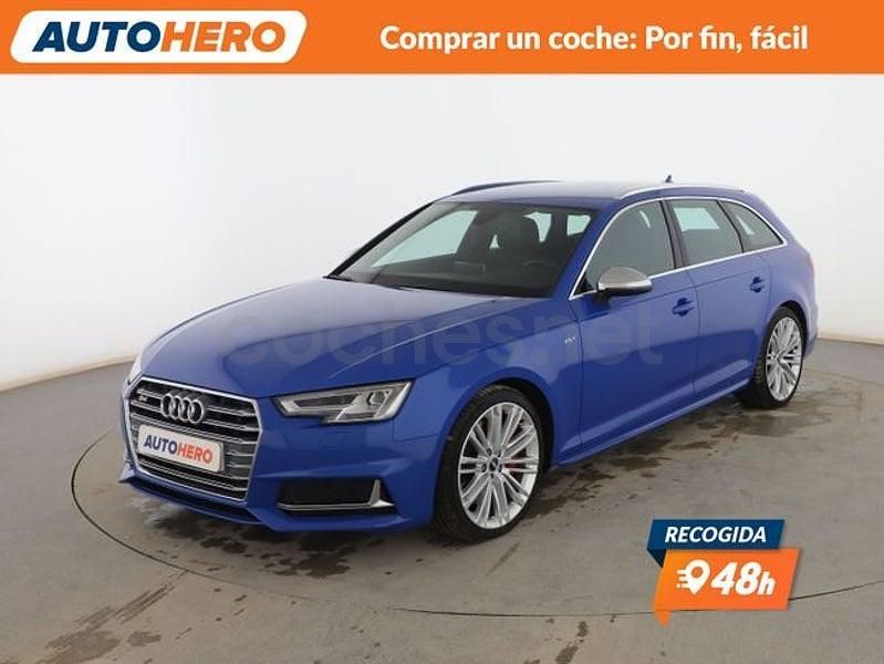 Usado Audi S4 355 CV (261 kW) 2017 Azul Familiar