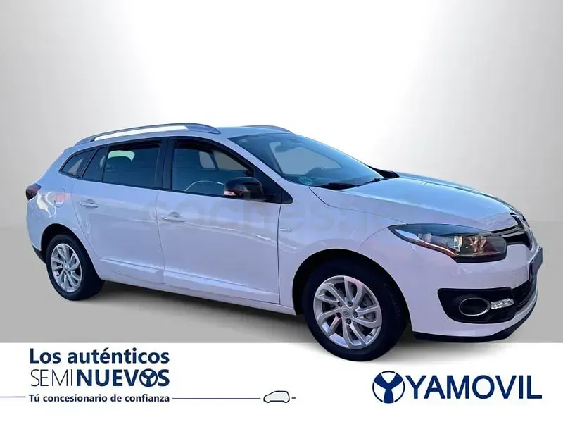 Usado Renault Mégane GrandTour LIMITED 116 CV (85 kW) 2016 Blanco Familiar