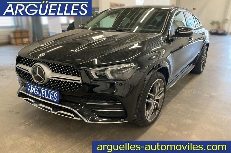 Usado Mercedes GLE350 AMG line 333 CV (244 kW) 2022 Negro Coupe