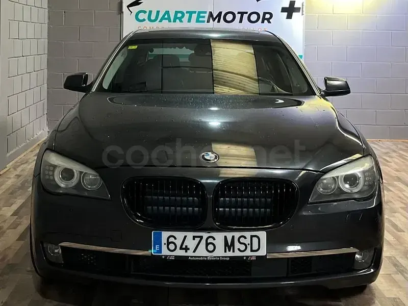 Usado BMW 730L Comfort Edition 258 CV (189 kW) 2012 Negro Berlina