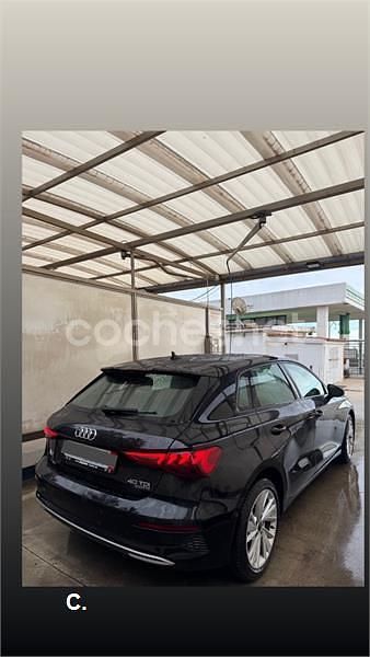 Usado Audi A3 Advanced Plus 150 CV (110 kW) 2022 Negro Berlina