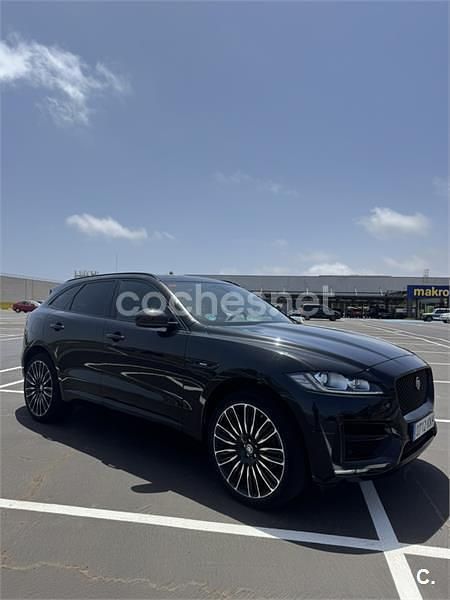 Negro Usado 2018 Jaguar F-Pace R-Sport SUV | 26.500 € (Caro) - Imagen 1/4