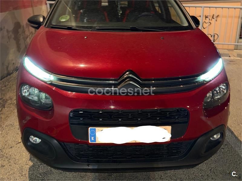 Usado Citroën C3 Feel 82 CV (60 kW) 2020 Rojo Berlina
