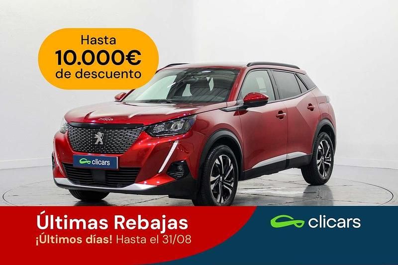 Rojo Usado 2021 Peugeot 2008 Allure SUV | 14.190 € (Precio justo) - Imagen 1/4