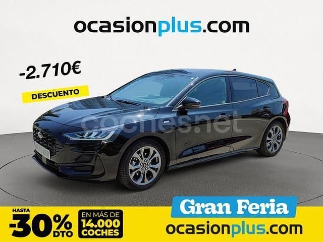 Negro Usado 2024 Ford Focus ST-Line Berlina | 23.000 € (Precio justo) - Imagen 1/4