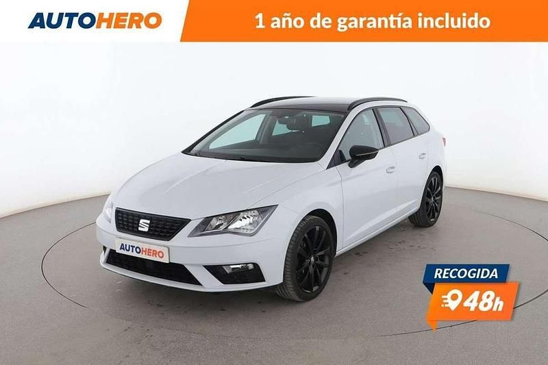 Blanco Usado 2018 Seat Leon ST CONNECT Familiar | 11.799 € (Precio justo) - Imagen 1/3