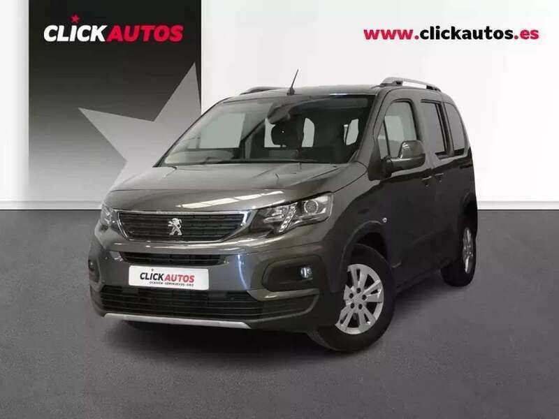 Gris Usado 2021 Peugeot Rifter Allure Monovolumen | 18.050 € (Buen precio) - Imagen 1/4