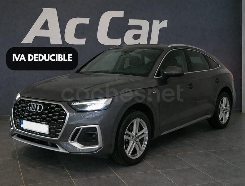 Usado Audi Q5 Sportback S-Line 299 CV (219 kW) 2023 Gris / plata SUV