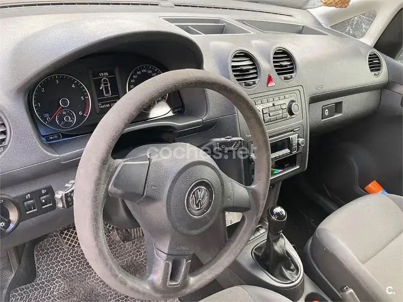 Usado VW Caddy Pro 102 CV (75 kW) 2015 Blanco Monovolumen