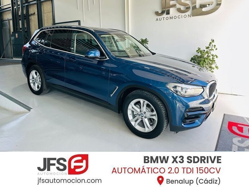 Azul Usado 2019 BMW X3 SUV | 27.999 € (Precio justo) - Imagen 1/4